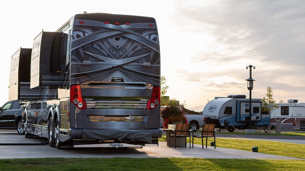 Luxury Back-In RV Sites